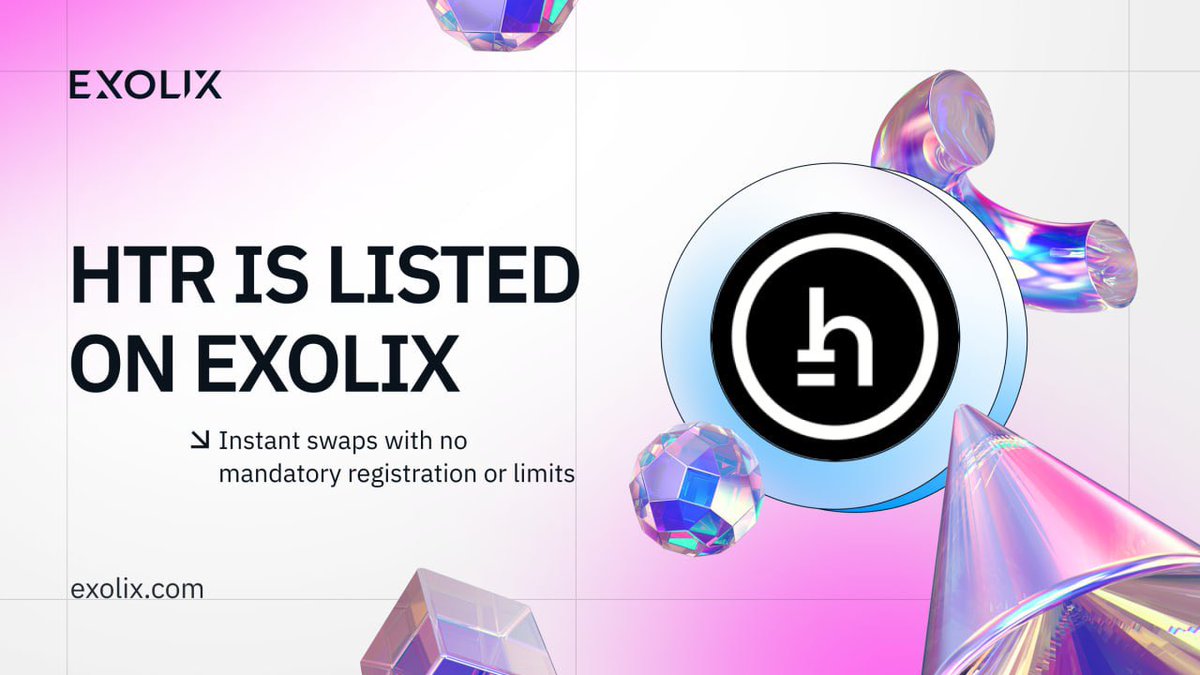  DEFI_EAGLE (@defi_eagle) on Twitter photo 🚀 @Exolix_com now supports $HTR <a href="/HathorNetwork/">Hathor Network</a>!
🔥 #HathorNetwork introduces a groundbreaking evolution in distributed ledger systems by masterfully integrating Directed Acyclic Graph (DAG) and traditional Blockchain architectures into a singular, cohesive ecosystem powered by 🚀 @Exolix_com now supports $HTR <a href="/HathorNetwork/">Hathor Network</a>!
🔥 #HathorNetwork introduces a groundbreaking evolution in distributed ledger systems by masterfully integrating Directed Acyclic Graph (DAG) and traditional Blockchain architectures into a singular, cohesive ecosystem powered by