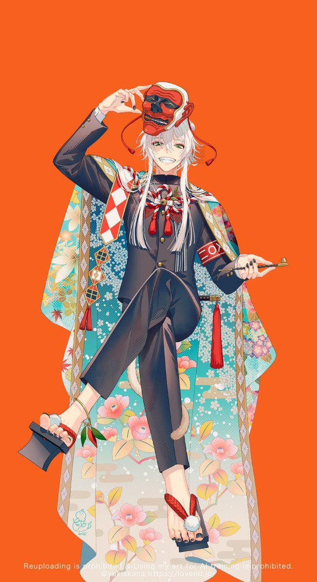 「干支面《申》#OC 」|ゆき哉@5/5COMITIA［G03b］のイラスト