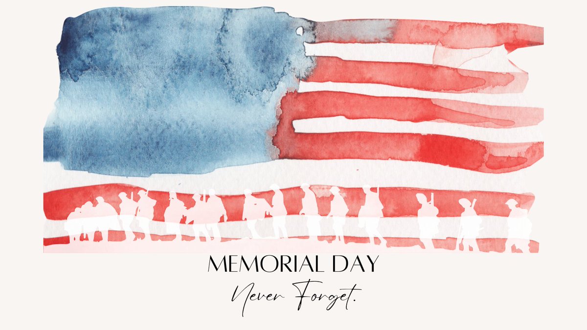 AttadalePartner's tweet image. Today, and always, we remember and pay tribute to all the courageous individuals who made the ultimate sacrifice.
#memorialday #Honorthefallen  #neverforget