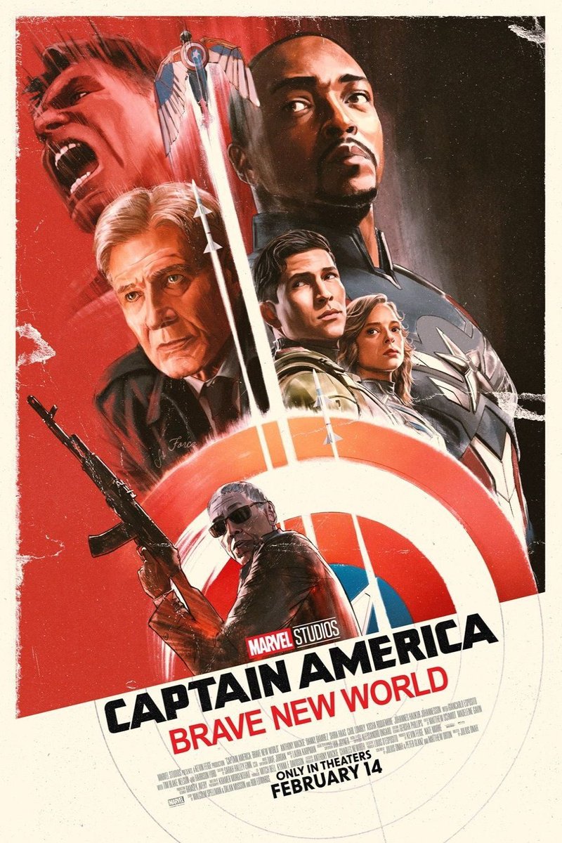 LabPow's tweet photo. Synopsis
Captain America: Brave New World (2025) Sam Wilson, Captain America yang baru, menemukan dirinya berada di tengah-tengah insiden internasional dan harus menemukan motif di balik rencana global yang jahat.
#OjolTetapNarik 
Film Favorite : https://t.co/qqwpYgSqlk https://t.co/JN4Ju5bMOt