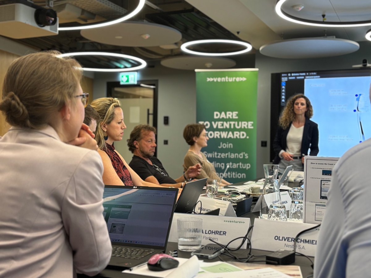 Venture (@ventureoffice) on Twitter photo Day 1 of Jury Round 2 ✅
Retail & Consumer Services + Social & Environmental Impact pitched their innovative ideas! 💡
Huge thanks to our amazing jurors for your time, expertise & insights 🙌
And to <a href="/McKinsey/">McKinsey & Company</a> for hosting us in your beautiful Zurich office! 🙏
More to come! 🔥 Day 1 of Jury Round 2 ✅
Retail & Consumer Services + Social & Environmental Impact pitched their innovative ideas! 💡
Huge thanks to our amazing jurors for your time, expertise & insights 🙌
And to <a href="/McKinsey/">McKinsey & Company</a> for hosting us in your beautiful Zurich office! 🙏
More to come! 🔥