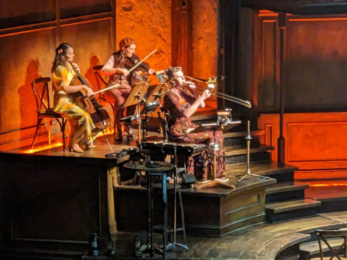 LucasKussowski's tweet photo. Hi everybody. Just saw @hadestown at Her Majesty's Theatre and it was absolutely amazing! A superb reflection of current times in a beautiful jazzy fusion of New Orleans music with Greek mythology and contemporary metaphors woven in between. Highly recommend :) #awakened #freedom https://t.co/NZguxgsWeS