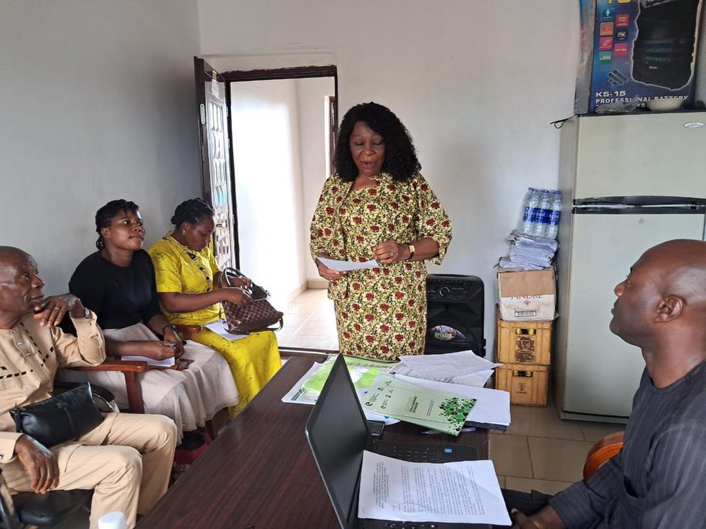 Last week, we took part in a series of advocacy visits to several LGA chairpersons here in Enugu State, Nigeria. These activities were all aimed at soliciting their support towards our efforts to #Endchildmarriage 
We keep doing more to #Endchildmarriage