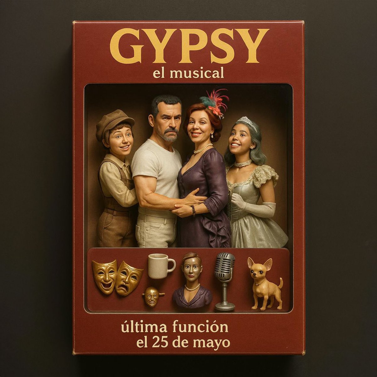 👉 Últimas funciones para disfrutar de 𝘎𝘺𝑝𝘴𝘺 el musical. Solo hasta este 25 de mayo.

No te lo pierdas 🌟

Www. GYPSYelmusical.com 

#Madrid #gypsy #gypsyelmusical