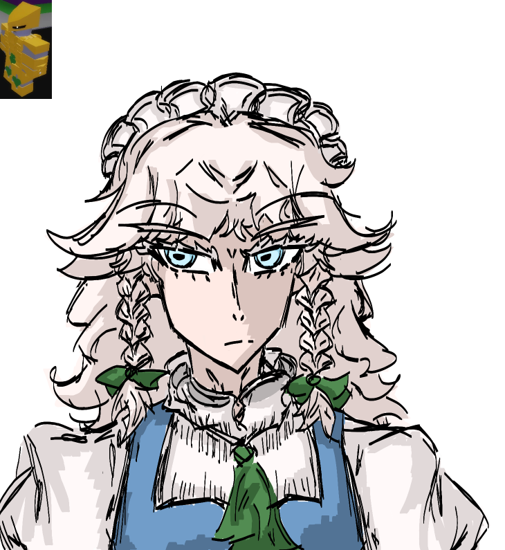 realandawesome's tweet photo. the pickle #touhou #touhouproject #東方Projectㅤㅤㅤㅤ https://t.co/fKjzofIBlI