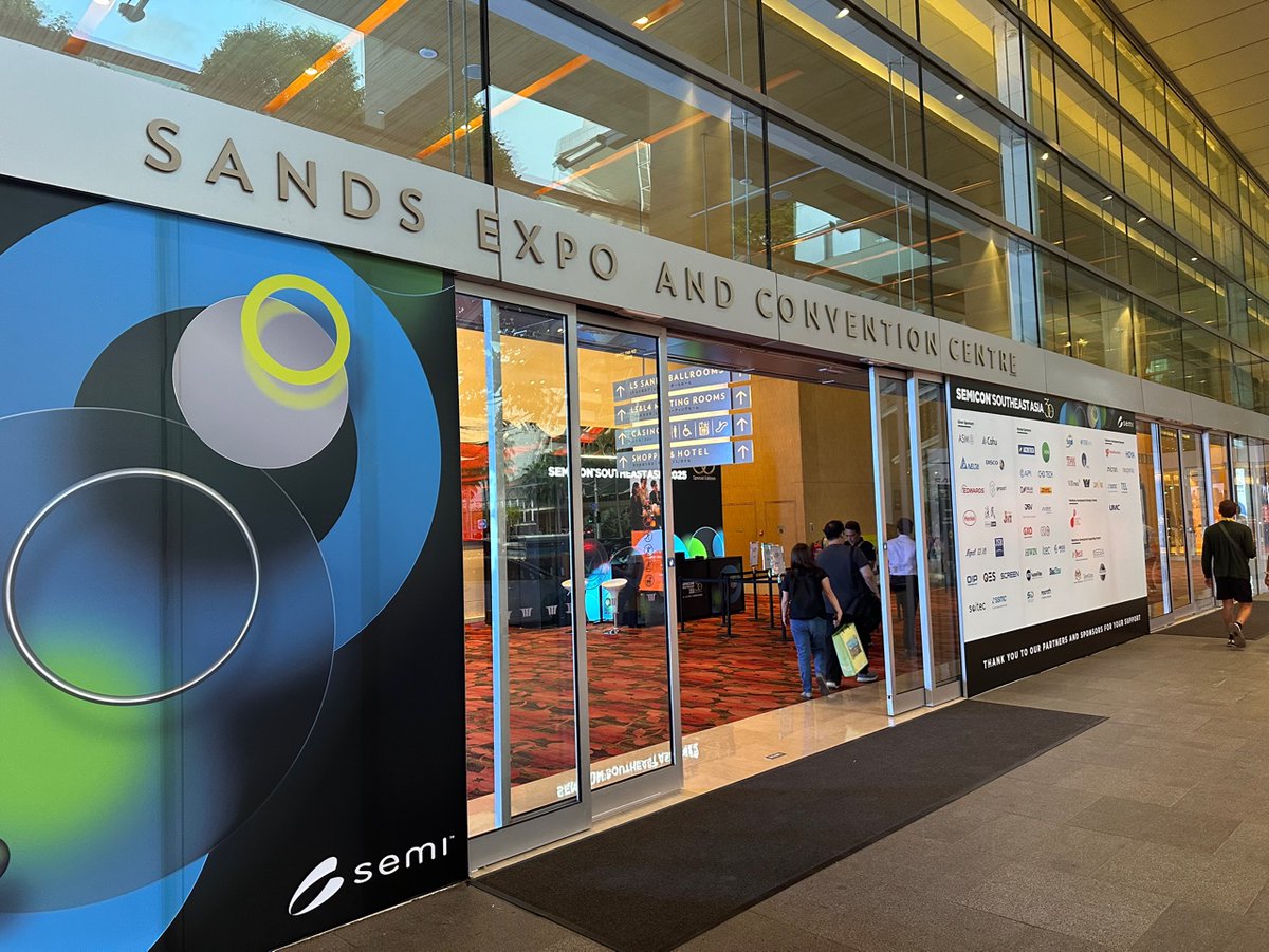 ElectraMet's tweet photo. ElectraMet is at SEMICON Southeast Asia in Booth B1701 with our partner Wah Lee Tech, showcasing how we’re redefining semiconductor wastewater treatment—be sure to stop by.

#SemiconSEA #ElectraMet #WahLeeTech #MetalRecovery #PeroxideRemoval #Sustainability https://t.co/f9m2CxOkUO