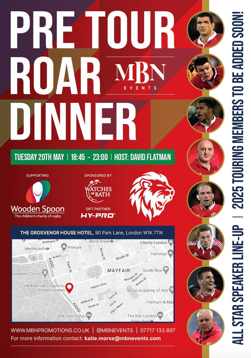 Andy Powell (@andypowell8) on Twitter photo Looking forward to this tonight in London for the <a href="/lionsofficial/">British & Irish Lions</a> dinner . Be great to catch up with some incredible players and good friends . Looking forward to this tonight in London for the <a href="/lionsofficial/">British & Irish Lions</a> dinner . Be great to catch up with some incredible players and good friends .