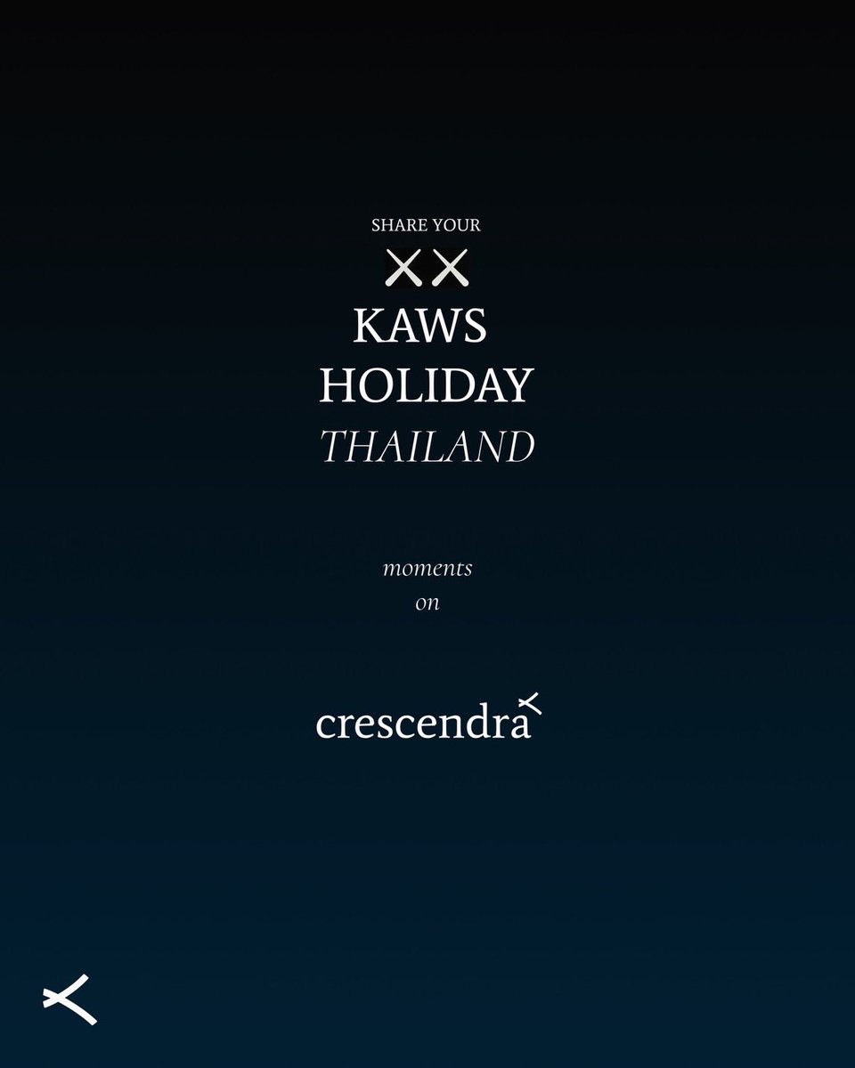 crescendraapp's tweet photo. Share your moments from KAWSHOLIDAY with us on https://t.co/dJqrjCa2NB

#KAWS #Crescendra #Polaroid #AllRightsReserved #CentralEmbassy #KAWSHOLIDAY #KAWS #KAWSHOLIDAY #CentralEmbassy #PopUpCafe #ArtMeetsTaste https://t.co/kBgfuVxq2H