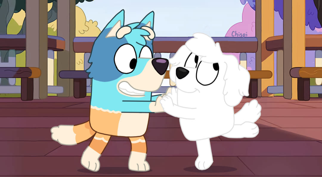 I'm not that popular ro Ie is nice to see people in the community welcome, many maybe know me others such, you see not but here a little bit of Billy the two-colored puppy, who I used to consider Chilli's son but now has his own story 🩵🧡