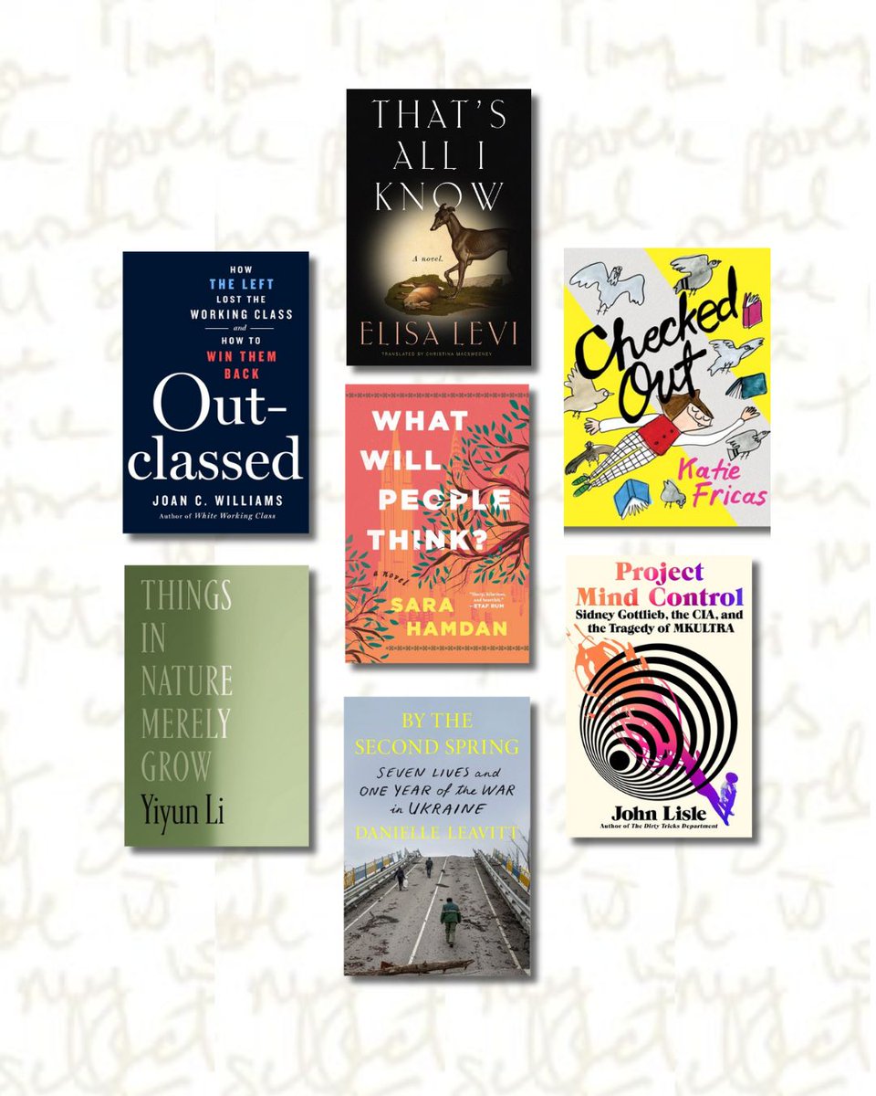 macmillanreads's tweet image. Happy #bookbirthday to @JoanCWilliams , Elisa Levi, Christina MacSweeney, Katie Fricas, @JohnLisle
, @SARAHAMDAN , Yiyun Li, Danielle Leavitt, and all other talented writers with books out today  #MacmillanAcademic #Bookstack