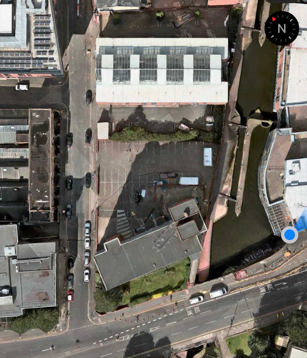 Now that <a href="/UCBofficial/">University College Birmingham</a> has completed a several hundred space car park round the corner at Moss House do they really need these wasteful 40 spaces. It’s a prime development site with direct access to the canalside. An excellent opportunity.
