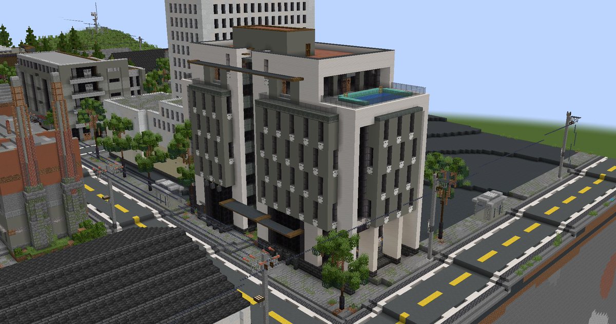 Apartment Building #3
#Minecraft #minecraft建築コミュ