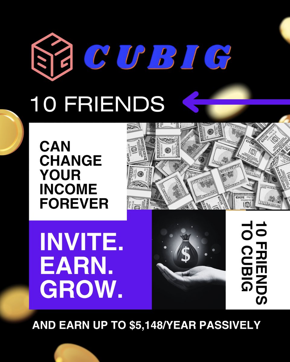 Cubig01's tweet photo. With CUBIG's $10/month, you earn from 5 ads daily and referral income. Residual and powerful.
#NetworkMarketing #MLMIndia #MLMQuotes #SuccessMindset #DigitalBusiness #LeadershipGrowth #EntrepreneurGoals #DailyMotivation #ThinkBigEarnBig #ViralReels #BusinessReels #MLMReels https://t.co/VpnvVED0lm
