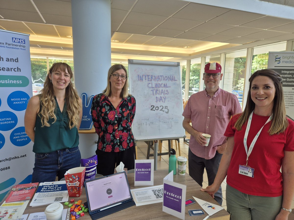Brighton & Sussex Clinical Trials Unit (@bsctu1) on Twitter photo Happy International Clinical Trials Day! Come and find out who we are, and enter a trial to win free chocolate, in the Medical School foyer #ICTD2025 Happy International Clinical Trials Day! Come and find out who we are, and enter a trial to win free chocolate, in the Medical School foyer #ICTD2025