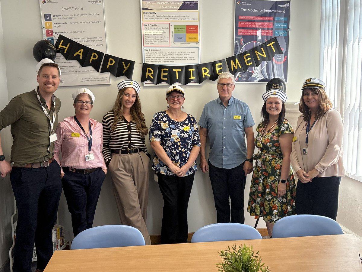 Happy Retirement to our very own <a href="/richardspin1/">Richard Stephens</a> , he will be very much missed by the #improvement team