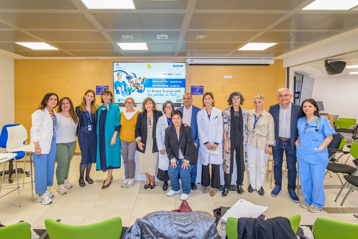 OSI EEC - Hospital Universitario Cruces (@osieecruces) on Twitter photo 💙 ESIak Erizaintzaren Nazioarteko Eguna ospatzeko jardunaldia egin du, eta hauxe izan da leloa: “Sin perder el foco”.
🔗 osieec.osakidetza.eus/blog/eu/jornad…
<a href="/osakidetzaEJGV/">Osakidetza</a> 💙 ESIak Erizaintzaren Nazioarteko Eguna ospatzeko jardunaldia egin du, eta hauxe izan da leloa: “Sin perder el foco”.
🔗 osieec.osakidetza.eus/blog/eu/jornad…
<a href="/osakidetzaEJGV/">Osakidetza</a>