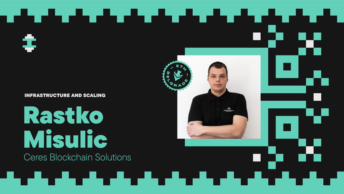 ETH Belgrade (@ethbelgrade) on Twitter photo 💥 NEW SPEAKER ANNOUNCEMENT
Happy to welcome <a href="/RMisulic/">rastko.lens</a>, Smart Contract Developer at <a href="/ceresblockchain/">Ceres Blockchain Solutions</a>, as a speaker at ETH Belgrade 2025.
Rastko will share his take on: Why Do Smart Contracts Speak Rust?
---------------------------------------
ETH Belgrade 3 starts June 3rd – 💥 NEW SPEAKER ANNOUNCEMENT
Happy to welcome <a href="/RMisulic/">rastko.lens</a>, Smart Contract Developer at <a href="/ceresblockchain/">Ceres Blockchain Solutions</a>, as a speaker at ETH Belgrade 2025.
Rastko will share his take on: Why Do Smart Contracts Speak Rust?
---------------------------------------
ETH Belgrade 3 starts June 3rd –