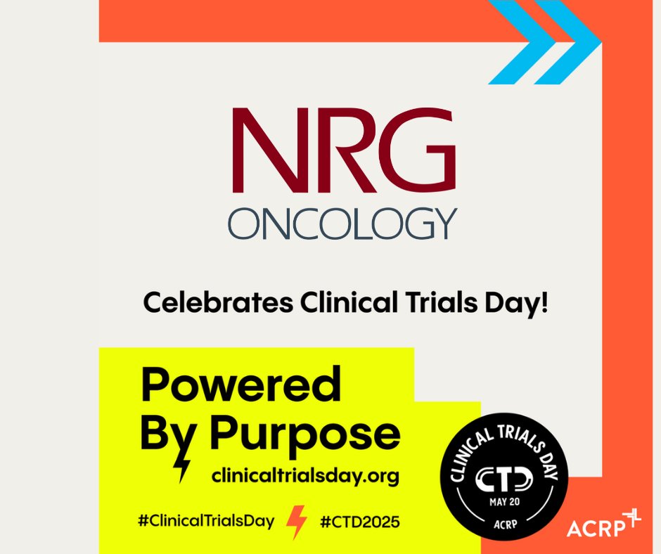 For Clinical Trials Day 2025, we join our colleagues in #cancerresearch to honor the power &amp; purpose of all clinical research professionals &amp; a heartfelt thank you to patients everywhere who have participated or are participating in a #clinicaltrial. 

#ClinicalTrialsDay #CTD2025
