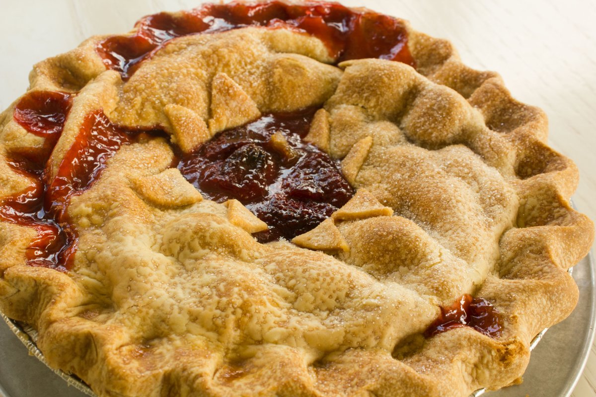 🍓 It's Strawberry Month at WheatFields! Have you tried our delicious Strawberry Crumb and Strawberry Rhubarb pies? Only $14.99 all month long! Perfect for sharing or indulging yourself. #StrawberryMonth #WheatfieldsOmaha