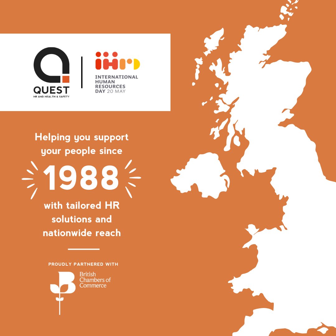 questcover's tweet photo. From SMEs to national organisations, our expert HR services reach businesses across the UK, providing guidance, compliance, and confidence when it matters most ๐งก
#InternationalHRDay #IHRD2025 #TeamQuest #HRServices #HRSupport https://t.co/04X7rwaNhx