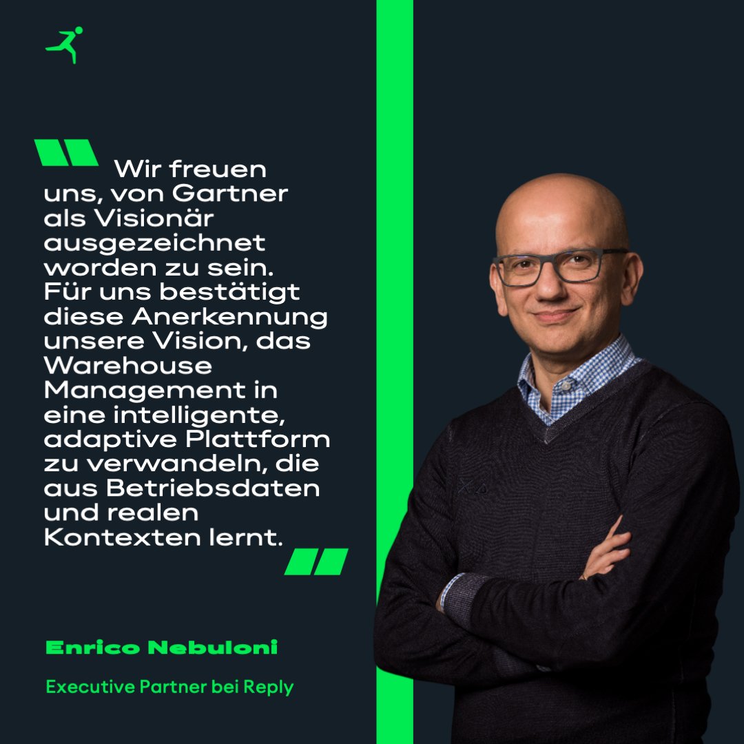 Reply wurde zum sechsten Mal in Folge als Visionär im Gartner® Magic Quadrant™ für Lagerverwaltungssysteme (WMS) für das Jahr 2025 ausgezeichnet.

Erfahre mehr: bit.ly/Gartner-MQ-25-…
