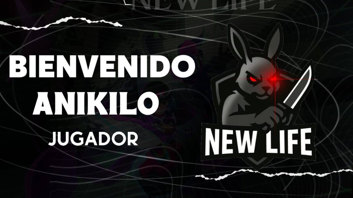 🐰¡Un integrante más que se une al equipo!!🐰
Le damos una cordial bienvenida a nuestro nuevo jugador <a href="/AhyrtonSil88545/">Ahyrton Silverio</a>!!
Esperemos que con su ayuda podamos llegar más lejos.
#NewLifeWin 🐰🐰🖤🖤