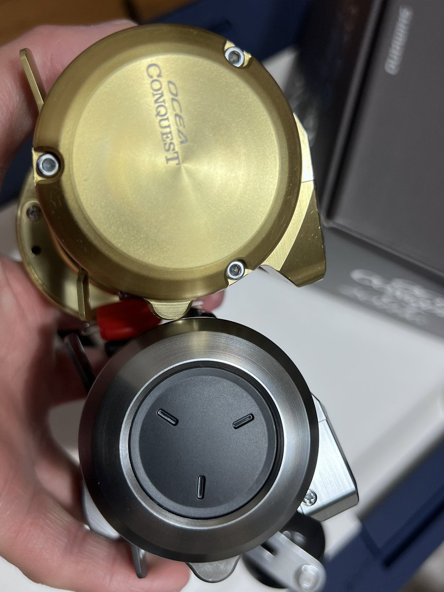 spz238's tweet photo. サイドプレートダサくなった。
コンパクトになった。
持つとだいぶ違う。
#オシアコンクエストct https://t.co/W1j1ZDHSY4