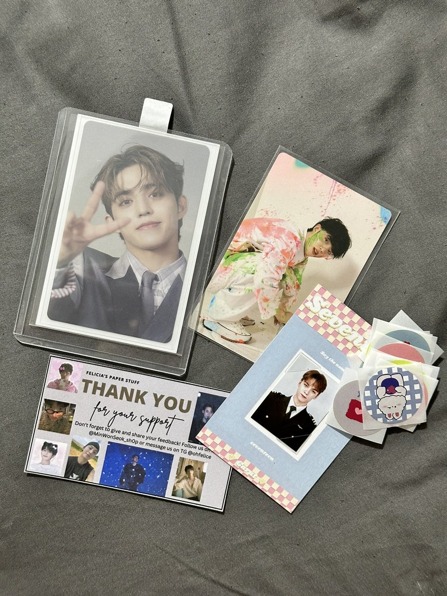 ilymingyu4ever's tweet photo. pogi so much!!! thank youu @MinWonSeok_sh0pπ©·π©·π©· #ThanksFelicia https://t.co/INRDcFH2Ro