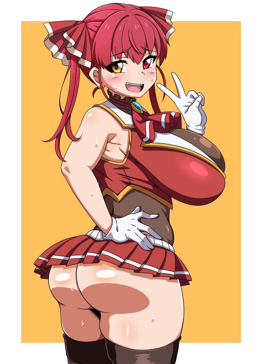 宝鐘マリン ,宝鐘マリン(通常) 「マリン船長でかいけつ! 」|蟹倶楽部のイラスト