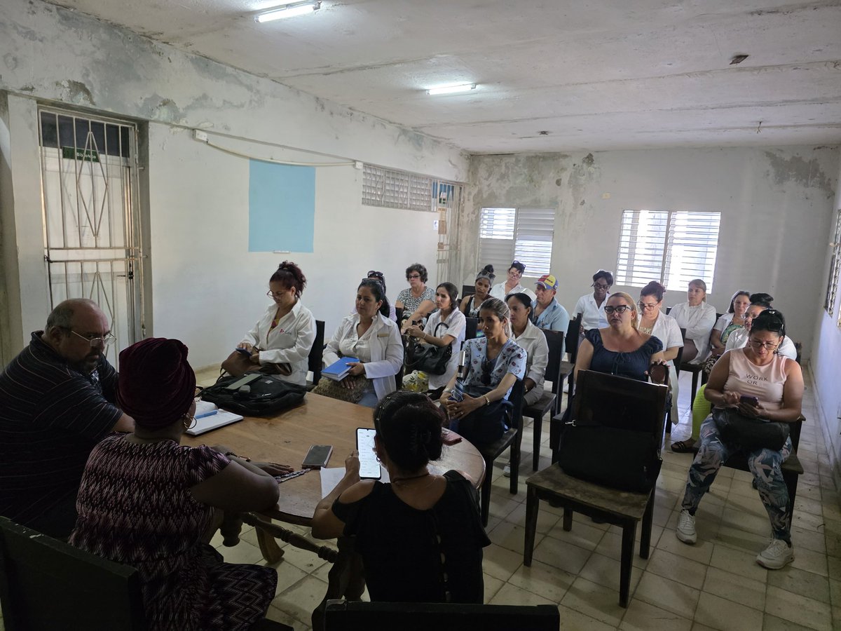 Comenzamos el día en Control Integral al Policlinico Norte del municipio #CiegodeAvila #SinPerderUnDía #LatirAvileño <a href="/cphecav/">CPHECAV</a> <a href="/dgsciego/">Dirección General de Salud Prov. Ciego de Ávila</a> <a href="/DGestionSanCAV/">Dirección Gestión Sanitaria Ciego de Avila</a> <a href="/KesnelDe/">Kesnel L DGPS Ciego de Avila</a> <a href="/AlfreMene37409/">Alfre Menendez</a> <a href="/JHGcasanova/">julio Heriberto Gómez Casanova</a> <a href="/ivanc73/">Ivanc73</a>