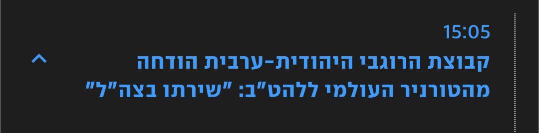 lo_greisas's tweet photo. מסוג הידיעות שרק הולכות ומשתפרות כשאתה מתקדם בהן https://t.co/GiJIxjyxOF