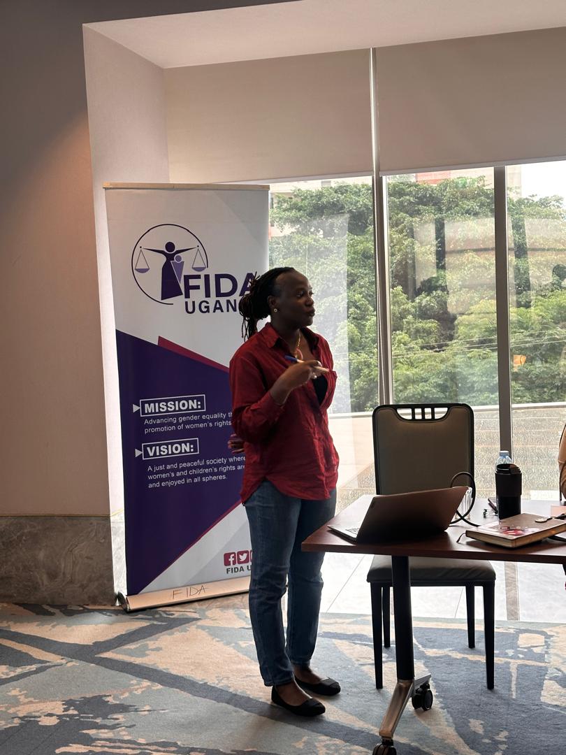 FIDA_Uganda's tweet photo. We’re honored to have hosted the feedback session for the TFGBV/online violence course, developed in partnership with @cehurduganda and @reachahand🤝. Available in English, French, and Indonesian, the course is open to all and aims to strengthen the global fight against technology-facilitated gender-based violence. The session provided valuable insights from young people, helping us refine the course to be more user-friendly and relevant. Under the #GenGProject supported by @Rutgers_INTL, @SonkeTogether, we are building a powerful resource that empowers individuals worldwide to understand and combat online violence effectively 🌍.