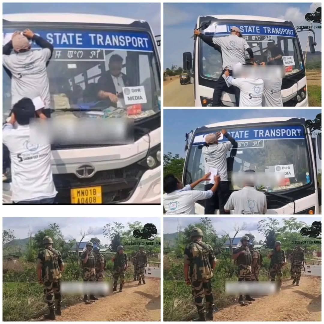 Why CO of 4 Mahar Regiment order to hide the name Manipur State Road Transport to the DIPR team heading towards Ukhrul to cover the Siroi Lily fest? Who gave the CO order? Why was the order given? This is not only insulting to Manipur but also undermines the state of Manipur.