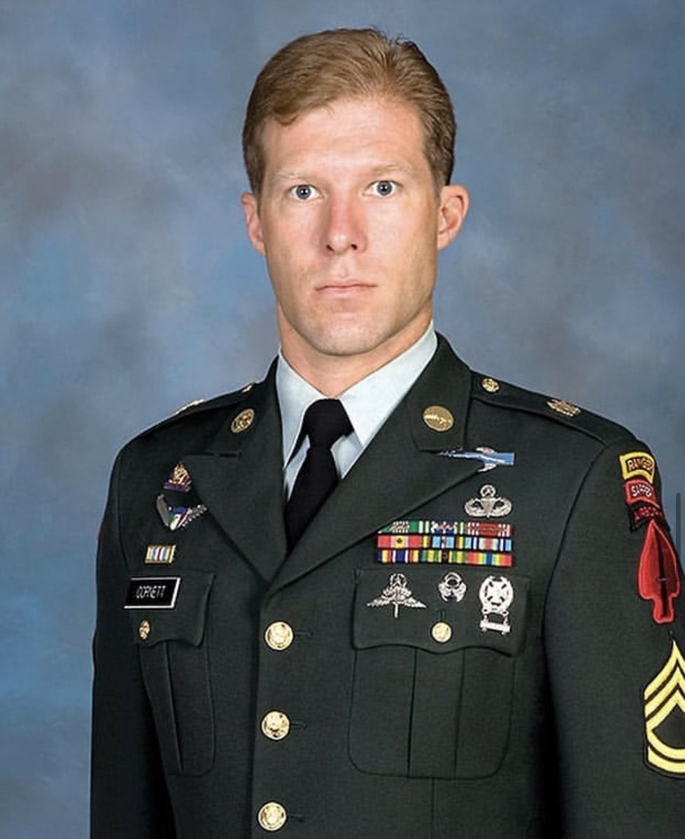 Honoring Sgt. 1st Class Lance S. Cornett who was KIA in a firefight against enemy forces in Iraq. Cornett was assigned to U.S. Army Special Operations Command, Fort Bragg, N.C. His awards include two Bronze Star Medals and the Purple Heart. Rest easy Hero 🇺🇸