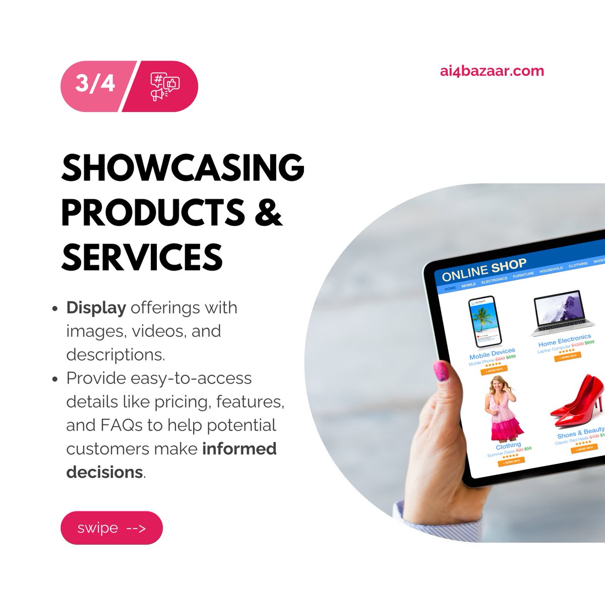 AI_4_Bazaar's tweet image. A well-built website works around the clock, bringing in customers, answering questions &amp;amp; building trust even when you're not working.

#affordablewebsites #instantwebsite #websitedesignservices #websitedeployment #professionalwebsite
