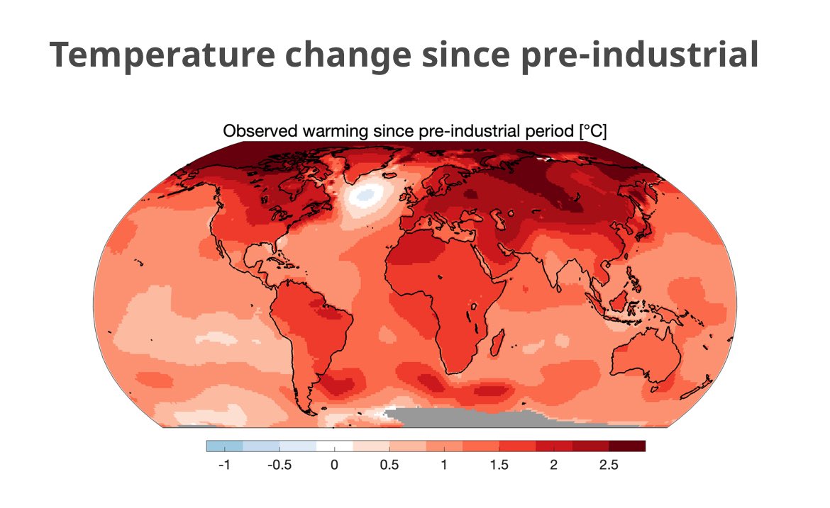ryankatzrosene's tweet photo. There is no global warming. It’s all just the Urban Heat Island. This is so obvious because the most warming we’ve seen is where we have the biggest cities and heaps of concrete, like in the Arctic Circle and Siberia. https://t.co/gl1JIpRUnr