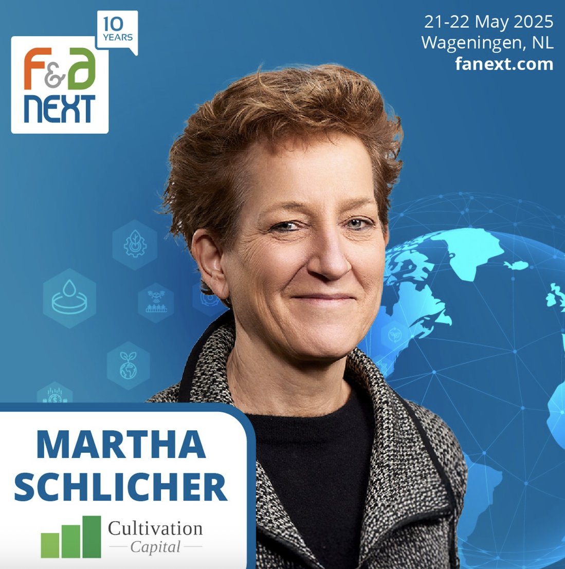 Cultivation Capital (@cultivationcap) on Twitter photo Hear <a href="/M_Schlicher/">Martha Schlicher</a> speak at the F&A Next agtech conference in the Netherlands.
fanext.com Hear <a href="/M_Schlicher/">Martha Schlicher</a> speak at the F&A Next agtech conference in the Netherlands.
fanext.com