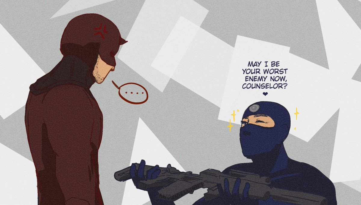 DefyAnSpite's tweet image. Bro is desperate 🙄

#mattdex #dexmatt #bullseye #bulldevil #ddba #daredevil #mattmurdock #DaredevilBornAgain #bornagain