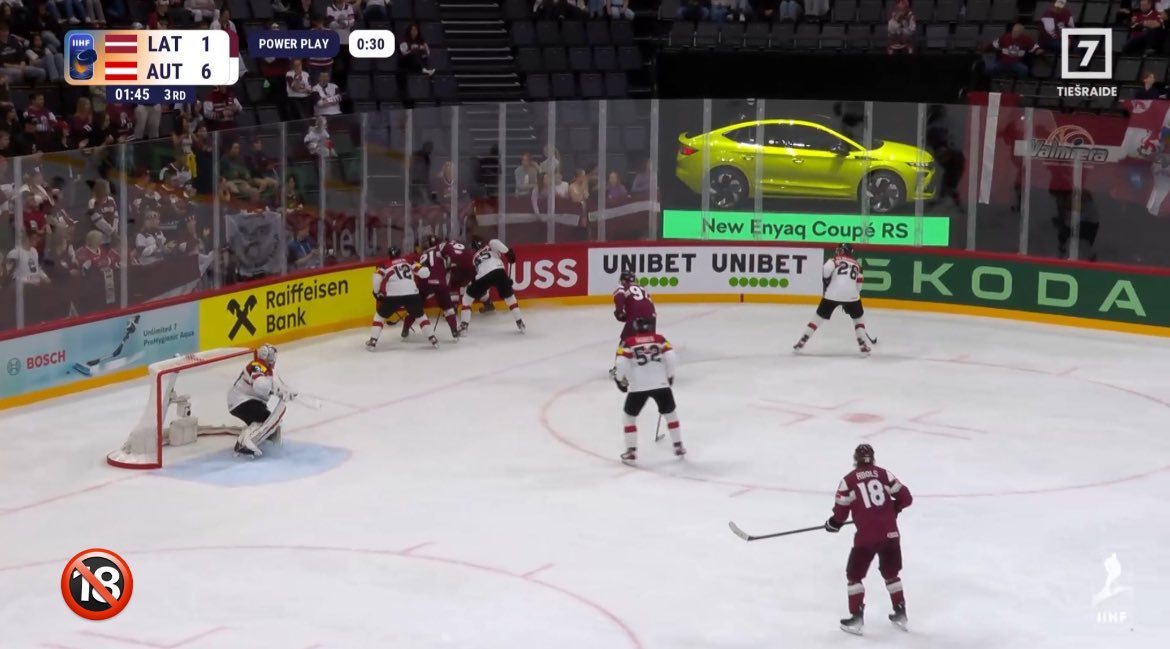 Pielaboju tv grafika #hokejs