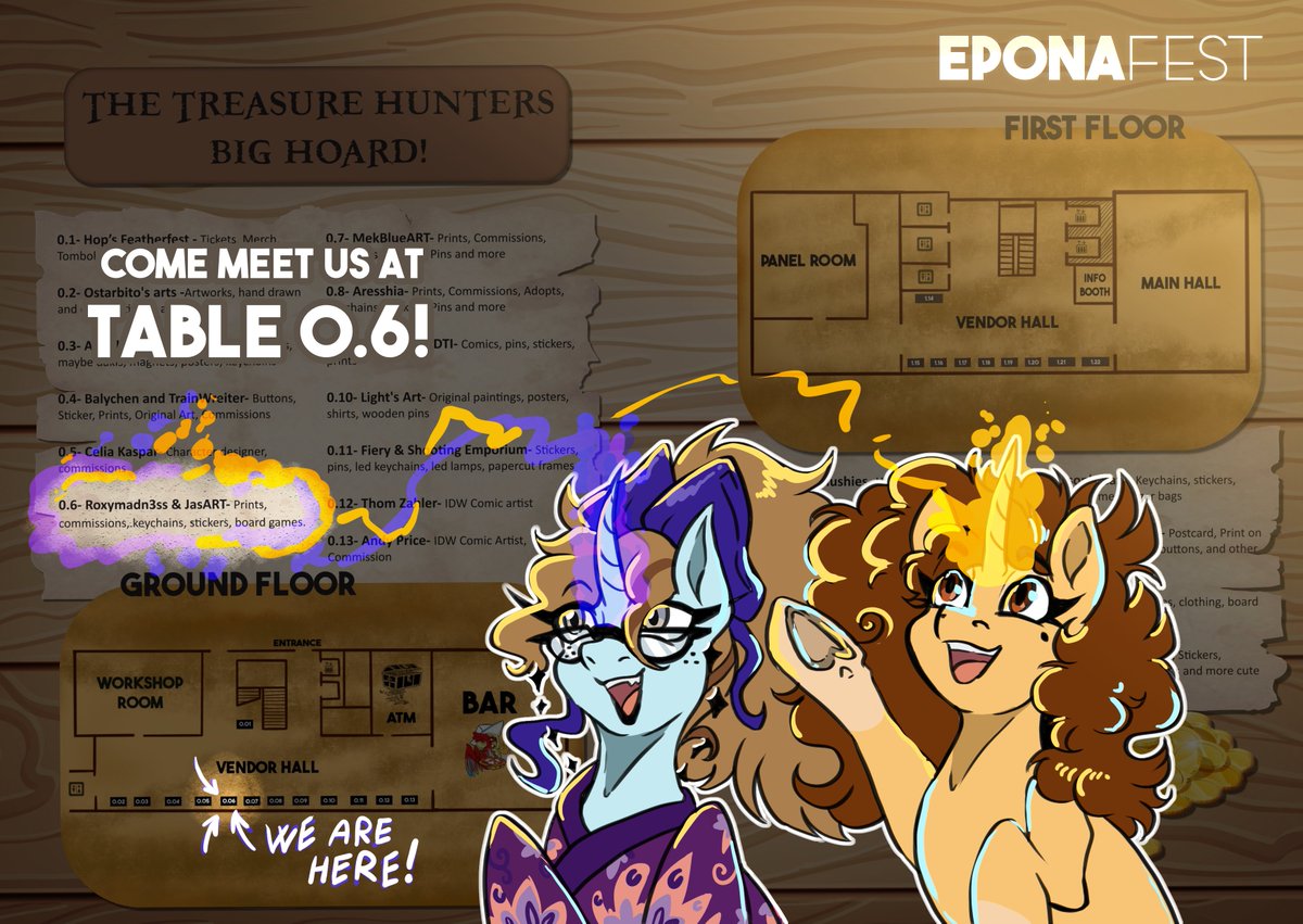 Roxy Madn3ss - Unicorn VTuber ๐ Eponafest (@roxymadn3ss) on Twitter photo And HERE we are! Come meet me and my friend JasART at out <a href="/EponaFest/">EponaFest 2025</a> table! We prepared many surprises and more stuff to show you all!
We are at TABLE 0.6!
CI VEDIAMO A CREMONA! ๐ฎ๐น
#eponafest #mlpconvention #mlp #artistalley And HERE we are! Come meet me and my friend JasART at out <a href="/EponaFest/">EponaFest 2025</a> table! We prepared many surprises and more stuff to show you all!
We are at TABLE 0.6!
CI VEDIAMO A CREMONA! ๐ฎ๐น
#eponafest #mlpconvention #mlp #artistalley
