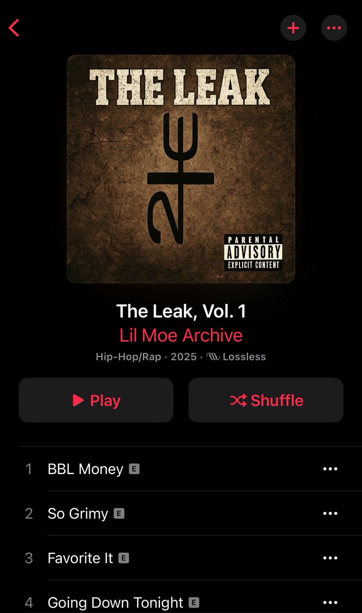 DC2TRILLDAILY's tweet photo. The Leak, Vol. 1’ by Lil Moe Archive. Tap in‼️

🎧 Listen here: https://t.co/EcvbCbSKVK https://t.co/n56uo4vJSd