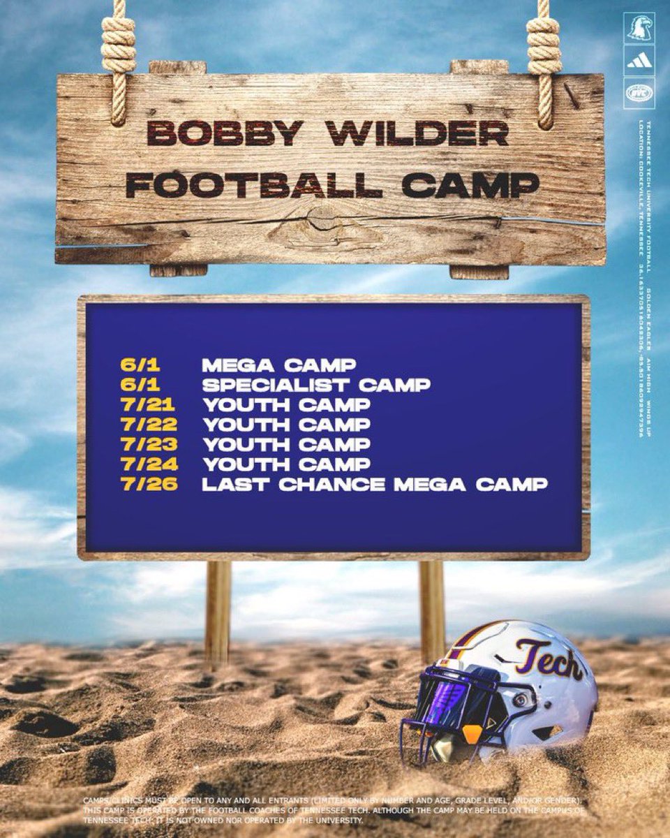 Michael Lujan (@lujan21az) on Twitter photo I want to thank Joel Titus <a href="/TheJoelTitus/">Joel Titus</a> for the invitation to Tennessee Tech University Bobby Wilder Football Camp <a href="/CoachWilder353/">Bobby Wilder</a> <a href="/TNTechFootball/">TTU Football</a>
<a href="/TheBreakdownVB/">TheVarsityBreakdown</a> <a href="/thehonestupdate/">Hunter Tierney</a> <a href="/Sports360AZ/">Sports360AZ</a> <a href="/HS_Prospect/">HS_Prospects</a> <a href="/UncommittedStud/">Uncommitted Studs</a> <a href="/FootballMonst3r/">DMV Football Monster</a> <a href="/coolfmonline/">CoolFMonline.com</a> <a href="/5Sportstalk/">@520_SportsTalk</a> I want to thank Joel Titus <a href="/TheJoelTitus/">Joel Titus</a> for the invitation to Tennessee Tech University Bobby Wilder Football Camp <a href="/CoachWilder353/">Bobby Wilder</a> <a href="/TNTechFootball/">TTU Football</a>
<a href="/TheBreakdownVB/">TheVarsityBreakdown</a> <a href="/thehonestupdate/">Hunter Tierney</a> <a href="/Sports360AZ/">Sports360AZ</a> <a href="/HS_Prospect/">HS_Prospects</a> <a href="/UncommittedStud/">Uncommitted Studs</a> <a href="/FootballMonst3r/">DMV Football Monster</a> <a href="/coolfmonline/">CoolFMonline.com</a> <a href="/5Sportstalk/">@520_SportsTalk</a>