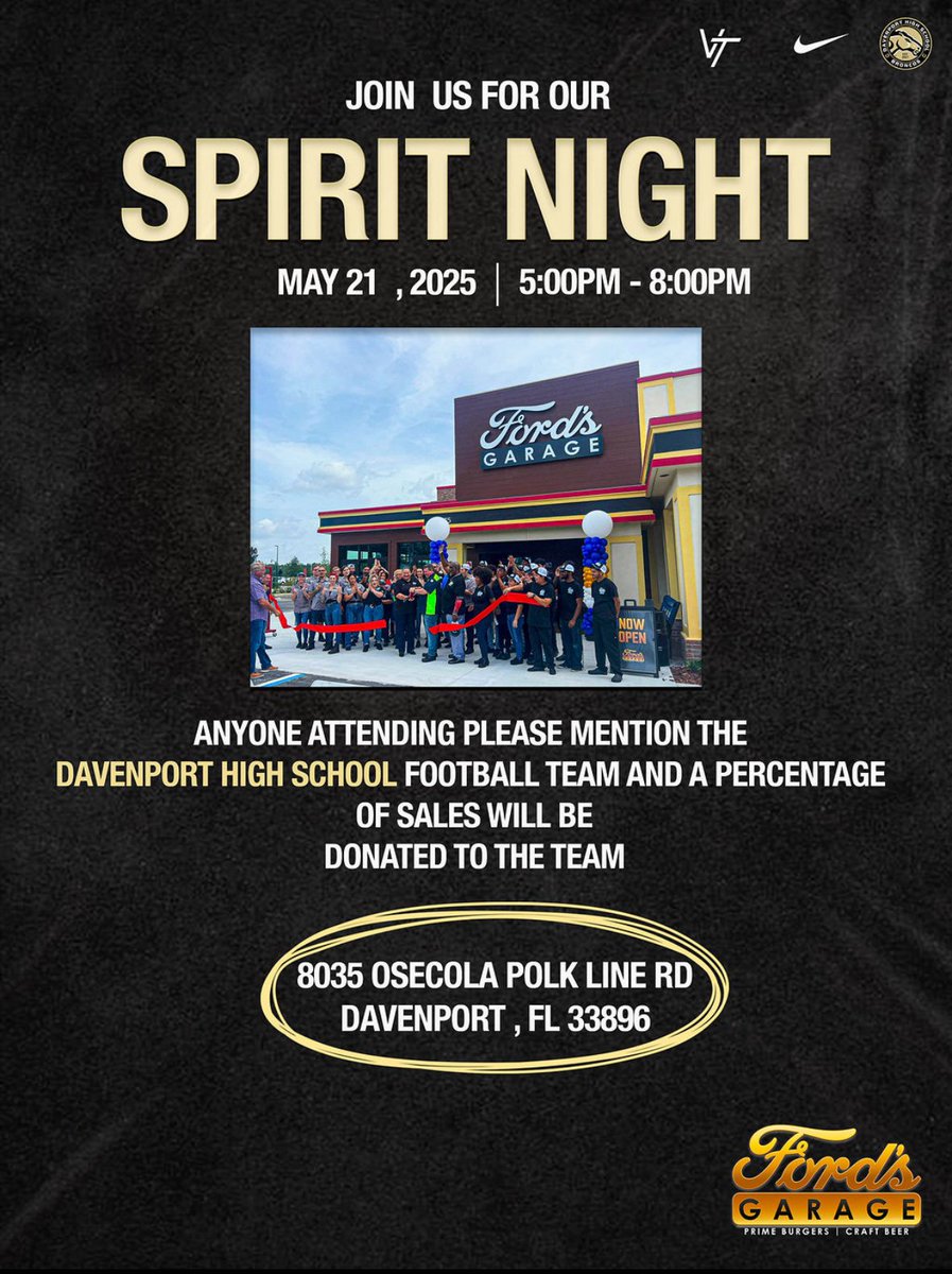 Swing through, grab some great food, and help support the program this Wednesday night!!!