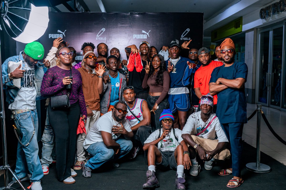 steelostyle's tweet photo. STEELO LAGOS GIVEAWAY 2025 

@puma
@mainslondon 
@edhardyeurope

#STEELO #STEELOTouring https://t.co/yep1NrzjO6