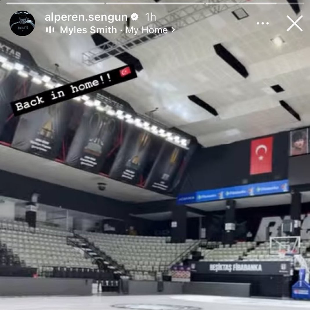 Alperen Sengun is back in Turkey for offseason training 🔥