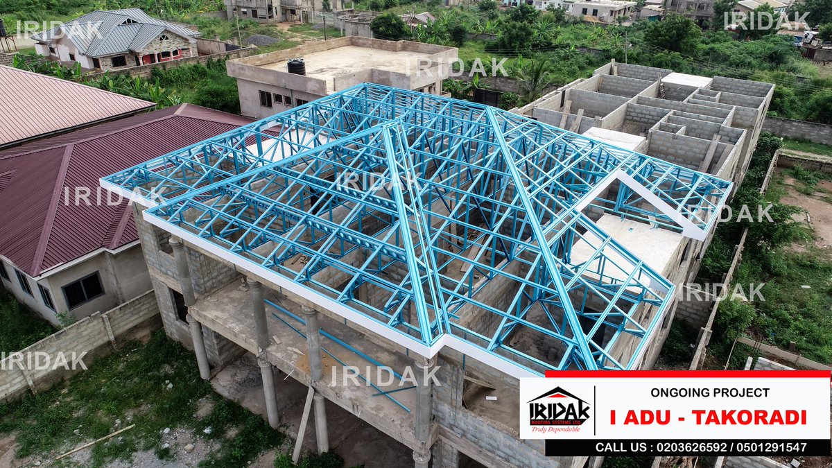 IridakLimited's tweet photo. #Newprojectupdate
Our Engineered Steel Trusses Deliver Unrivaled Strength and Elegance. Experience the Future of Roofing with Steel Trusses at I Adu-Takoradi
Book your FREE site measurement today!
Call us:020 362 6592 / 050 129 1547
#roofing
#Iridak
#trusses
Dingo https://t.co/H5UKnCkWvX