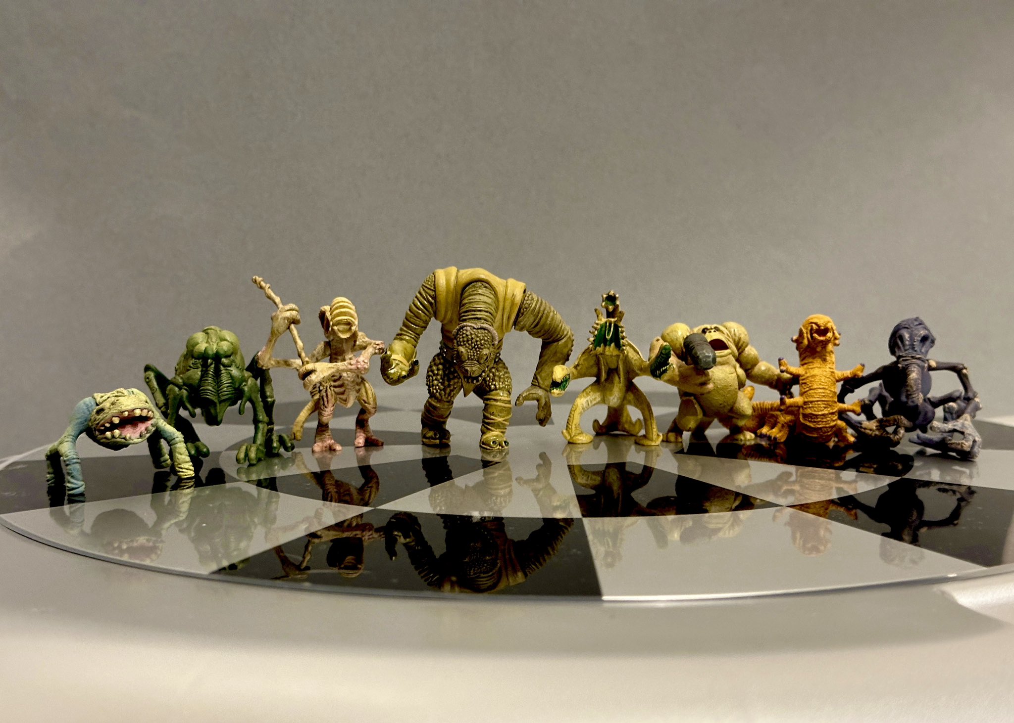 スターウォーズ ガチャガチャ デジャリックホロチェス ディスプレイ