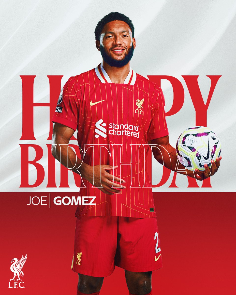 LFC's tweet image. Happy birthday, Joey G! 🥳