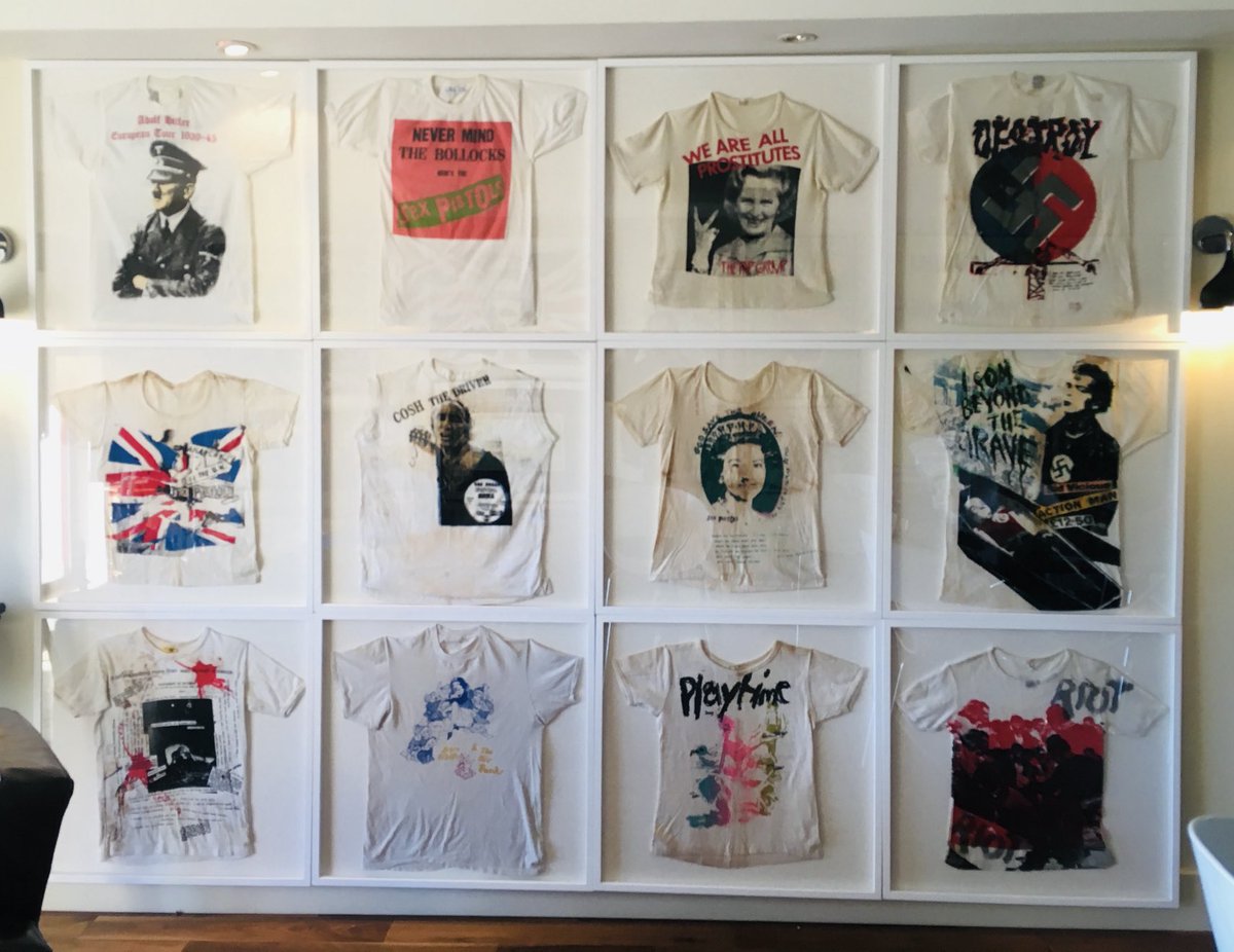 petersm11610862's tweet photo. WALL OF PUNK. https://t.co/6EiUgNQXeh
#punktees #viviennewestwood #sexpistols #theartofpunk #kingsroad #ronniebiggs #thatcher #sedittion #fashion #punkculture #gstq #sidvicious #punkvinyl #fashiondesigner #fashiondesign #maggiethatcher johnnyrotten #art #1976 #theclash #interior https://t.co/jDYt0ZwTna