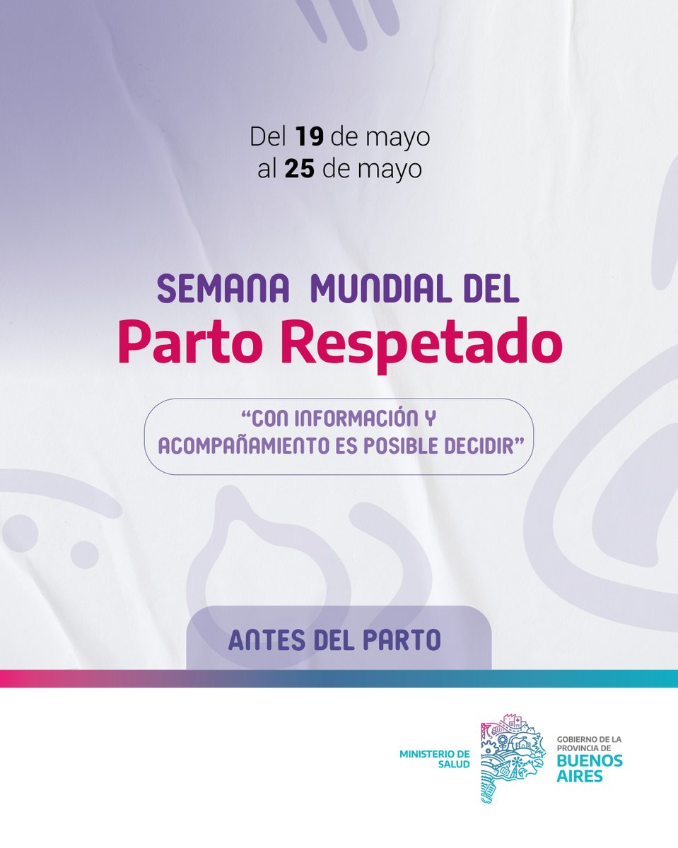 SaludBAP's tweet photo. Semana Mundial del Parto Respetado 🤰🏼 | Durante las consultas es clave generar un espacio de diálogo entre la persona gestante y el equipo de salud para acompañar e informar sobre todo el proceso y construir el Plan de Parto que mejor se adapte a tus deseos y necesidades 🤗. https://t.co/OUcLEvcxJv